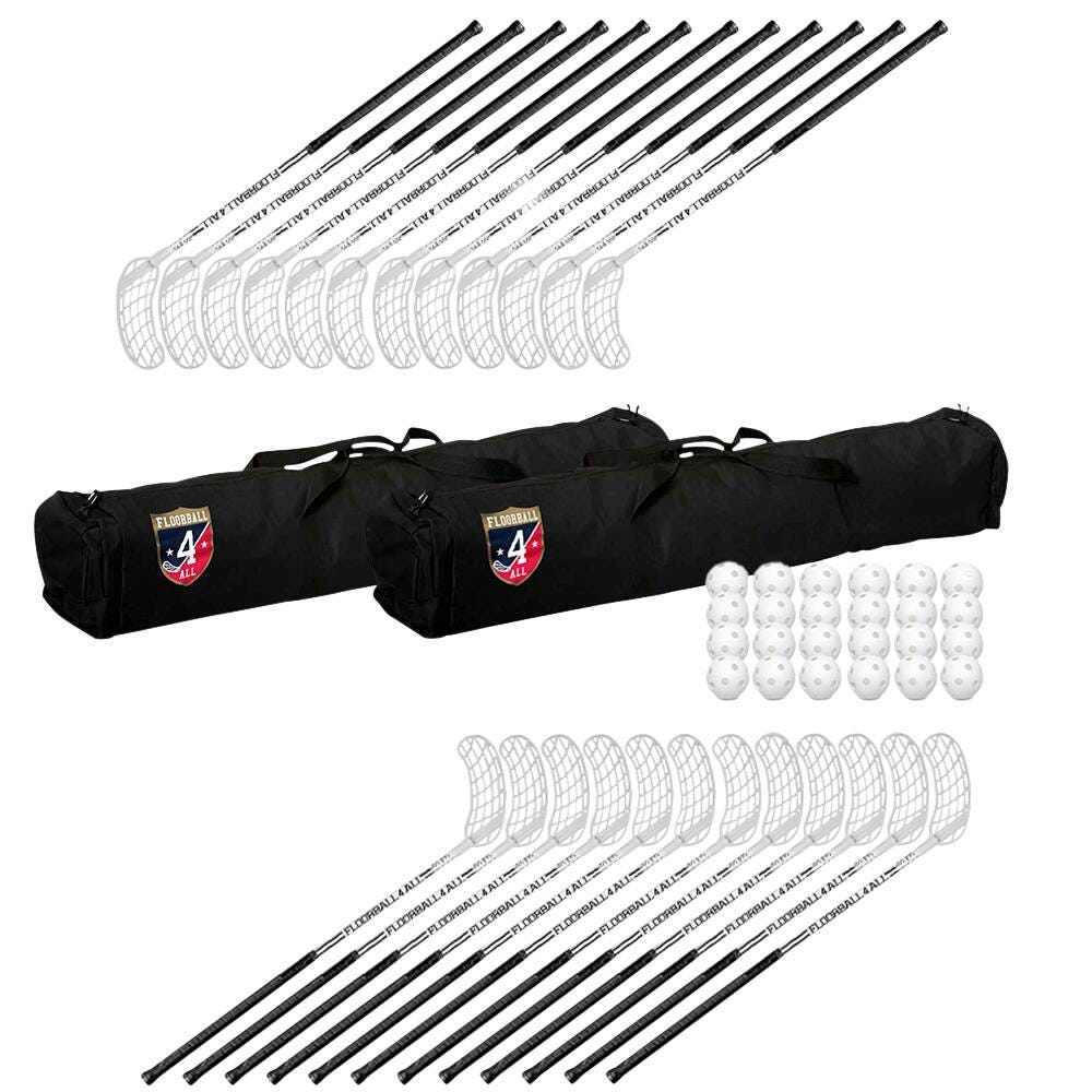 Indoor Floorball Combo Set, Middle and High School 2124409